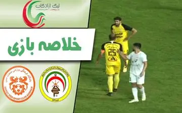 خلاصه بازی فجرسپاسی 0 - مس کرمان 1 + فیلم