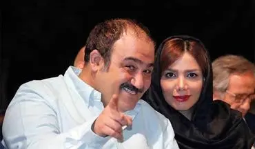 تیپ مهران غفوریان و همسرش در یک جشن! + عکس