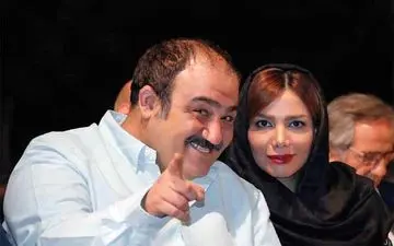 تیپ مهران غفوریان و همسرش در یک جشن! + عکس