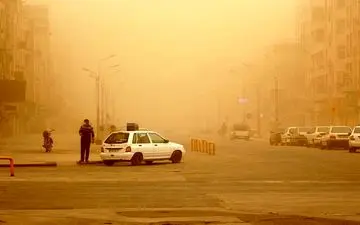 صدور هشدار نارنجی برخاستن گرد و خاک در خوزستان 