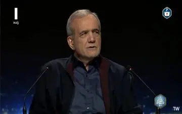 توییت پزشکیان در حین مناظره سوم در پاسخ به علیرضا زاکانی!