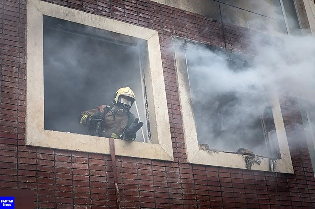 آتش‌سوزی مهیب مجتمع مسکونی در رشت؛ ۲۰ نفر مصدوم شدند