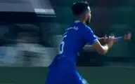 گل اول استقلال به مس رفسنجان + ویدئو