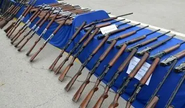 85 قبضه سلاح غیرمجاز در کرمانشاه کشف شد