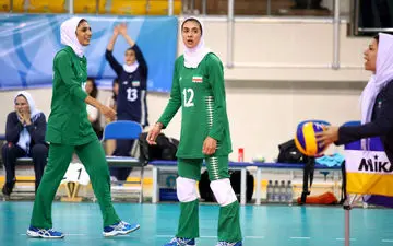  برگزاری نخستین تمرین تیم ملی والیبال بانوان در مالدیو