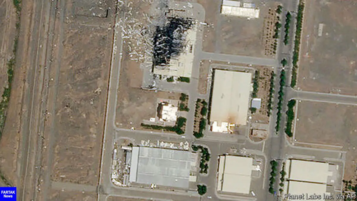 انفجار در سایت هسته ای نطنز بخاطر حمله موشکی و پهپادی بوده است؟