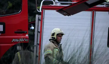 مصدومیت شدید 100نفر از کارگران در آتش سوزی انبار گوگرد