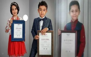  افتخار آفرینی کودکان هنرمند کرمانشاهی در فنلاند