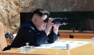 رهبر کره شمالی بر مانور توپخانه‌ای دوربرد نظارت داشت