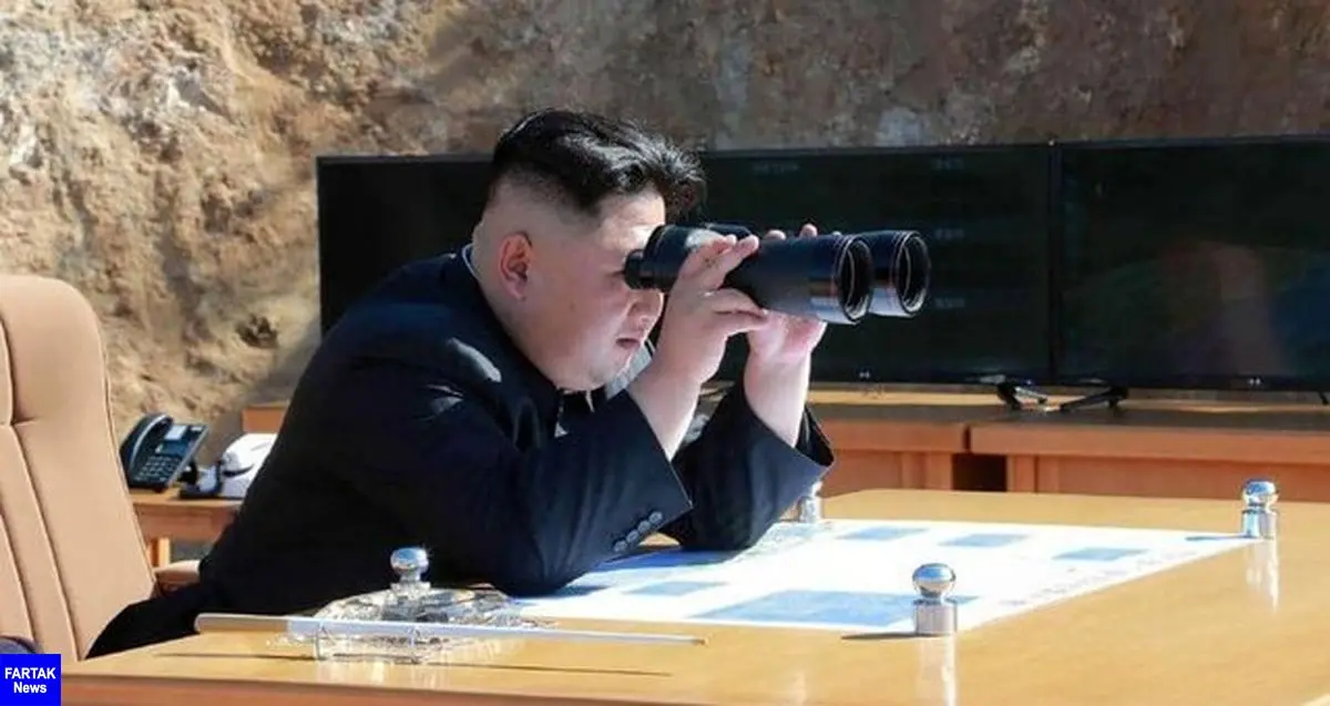 رهبر کره شمالی بر مانور توپخانه‌ای دوربرد نظارت داشت
