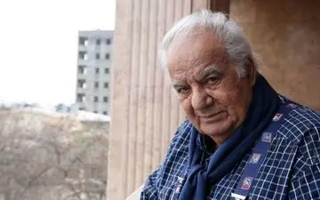  حضور خواننده لس آنجلسی در مراسم تشییع ملک مطیعی + عکس