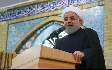 جُک سرخه‌ای روحانی در جمع همشهریانش +فیلم