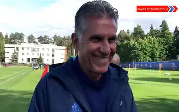 صحبت های کی روش در مورد شرایط تیم ملی در کمپ تیم لوکوموتیو + فیلم