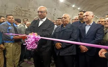  تونل «سیاه‌طاهر» ثلاث باباجانی مزین به نام سردار شهید حاجی‌‌زاده، افتتاح شد