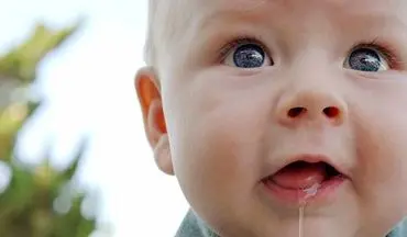 آیا افزایش بزاق دهان نوزاد خطرناک است ؟