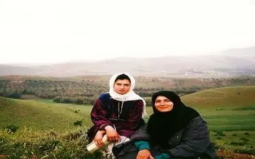 تصویر زیرخاکی مجری زن محبوب دهه شصت