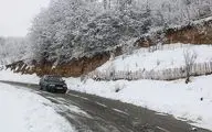  برف جاده‌های ۷ استان را سفیدپوش کرد