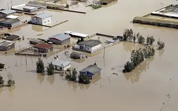 فاز ۳ شهرک صنعتی آق‌قلا همچنان دچار آب‌گرفتگی است