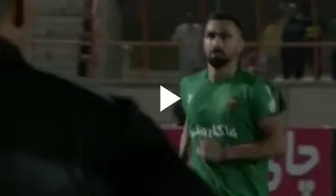 گل اول شمس آذر به چادرملو توسط آزاده + ویدئو