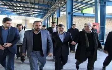 بازدید سرزده استاندار قزوین از شهرک صنعتی کاسپین