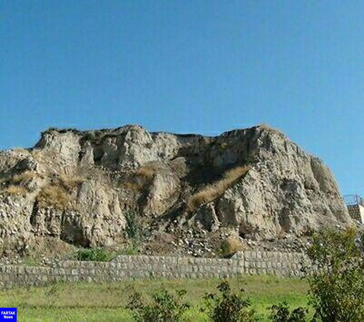 لایه‌نگاری تپه باستانی قلا در منطقه گیلان‌غرب استان کرمانشاه 
