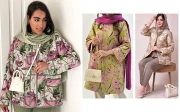 شیک‌ترین مدل‌های مانتو نوروزی با پارچه ژاکارد که امسال میتوانید بدوزید!
