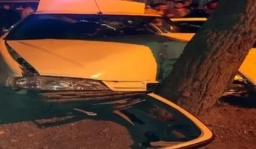 برخورد خودرو با درخت در نیشابور ۶ نفر را راهی بیمارستان کرد