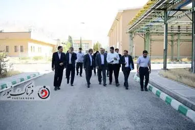صولت مرتضوی- بازدید معاون اجرایی رئیس جمهور  از کارخانه اسیدسیتریک کرمانشاه