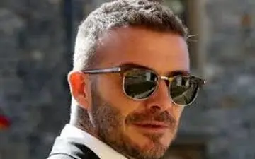 مراسم سالروز ازدواج دیوید بکهام با همسرش