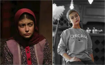 تنبک‌نوازی گل‌نسا در پشت صحنه سریال‌ جیران + ویدئو