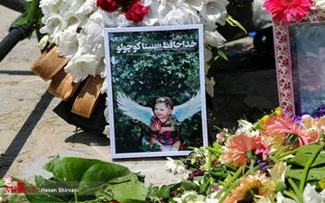 پذیرایی متفاوت و نمادین در تشییع پیکر بنیتای 8 ماهه + عکس