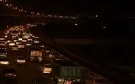 ترافیک پر حجم در محور تهران-مشهد