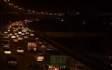 ترافیک پر حجم در محور تهران-مشهد