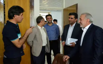 بازید مدیرکل اداره ورزش و جوانان استان کرمانشاه از انجمن ورزشی‌نویسان کرمانشاه+ به روایت تصویر