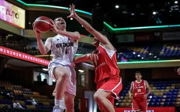 بسکتبال زیر ۱۶ سال آسیا | شکست ایران مقابل نیوزیلند