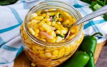 طرز تهیه ترشی ذرت | ترشی خانگی