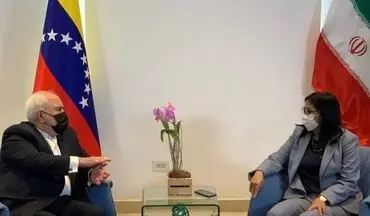 ظریف با معاون رئیس‌جمهور ونزوئلا گفتگو کرد