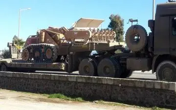 عکس/ خودروی مین روب ترکیه