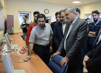 صولت مرتضوی-بازدید معاون اجرایی رئیس جمهور  از کارخانه اسیدسیتریک کرمانشاه