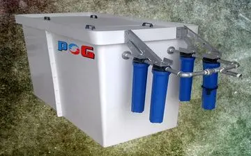 انتخاب ظرفیت چربی‌گیر فایبرگلاس برای کافی‌شاپ‌ها