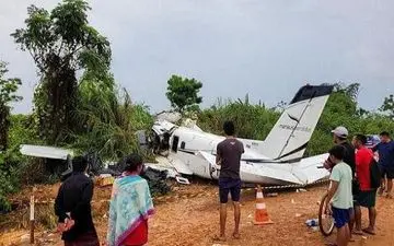 حادثه تلخ در سائو پائولو؛ سقوط هواپیمای آموزشی