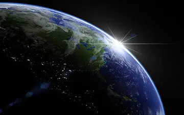 تماشای کره زمین از زاویه ایستگاه فضایی بین الملل