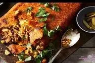 ته چین متفاوت درست کن| آموزش  ته چین گرمساری با گوشت