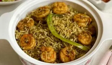 طرز تهیه میگو پلو بوشهری؛ غذای دریایی خوشمزه با طعمی اصیل