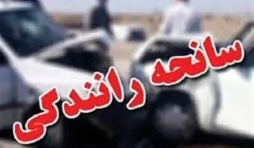 تصادف مرگبار سه خودرو در جاده مشهد-نیشابور؛ یک کشته و ۴ مجروح