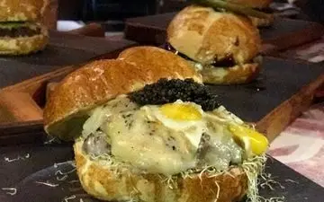  همبرگر ۲۵۰ هزار تومانی در لواسان تهران +عکس