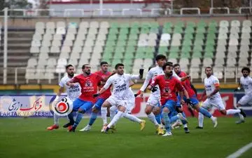 گزارش تصویری دیدار هوادار و نساجی