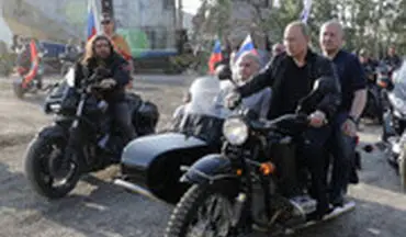  پوتین در فستیوال موتورسواران 