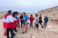 نجات ۶ کوهنورد و دره‌نورد گرفتار در تنگه «شو تاریکو» پارسیانِ هرمزگان