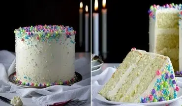 طرز تهیه کیک وانیلی با کرم کاراملی؛ یک دسر رؤیایی